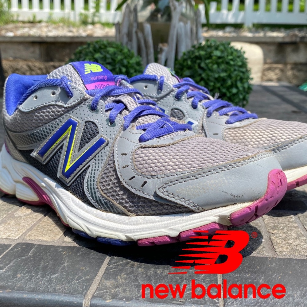 🏃🏼‍♀️🔥New Balance Women 450v3 Grey Running SZ 9